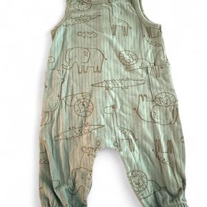 George Teal Baby Romper